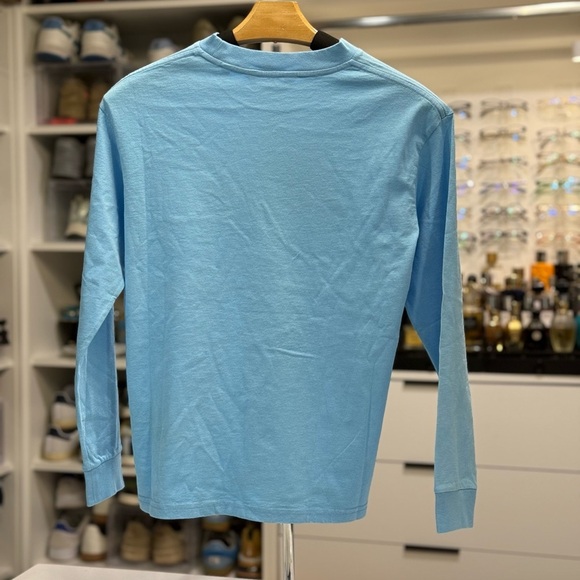 Palm Angels Blue Teddy Bear Graphic Shirt - Picture 2 of 5